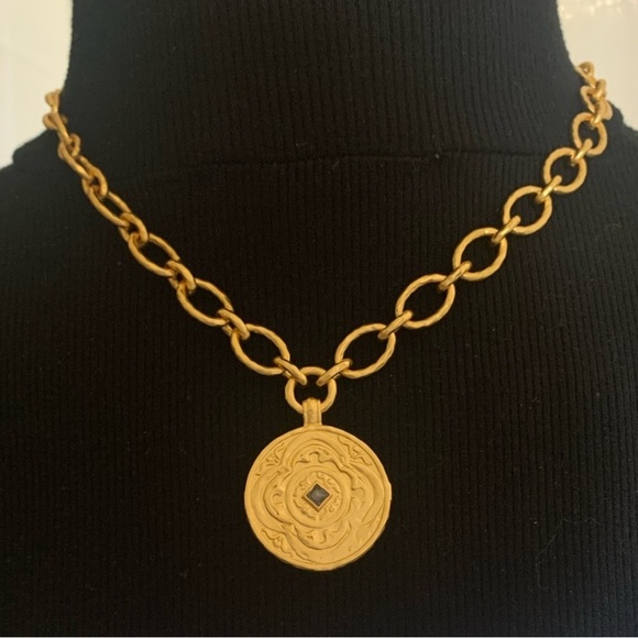 JULIE VOS • RARE Astor 2 in One Statement Pendant Necklace - Picture 10 of 12